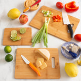 Totally Bamboo 3-Piece Bamboo Cutting Board Set; 3 Assorted Sizes of Bamboo Wood Cutting Boards for Kitchen Totally Bamboo
