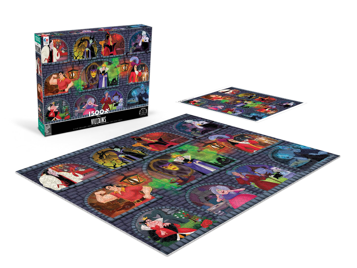 Ceaco - Disney - Villains Underground - 1500 Piece Jigsaw Puzzle