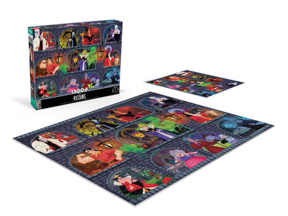 Ceaco - Disney - Villains Underground - 1500 Piece Jigsaw Puzzle