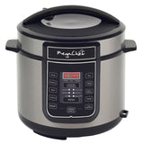 Megachef Digital Pressure Cooker, Silver, 6 quart Megachef
