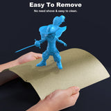 PEI Sheet Double Side Textured Build Plate Mat Spring Steel Magnetic Flexible Heated Bed 220x220mm Platform for The Anet A8, Maker Select Plus, Wanhao Tronxy xy-2, and P802M 3D Printers Printer Jusnboir