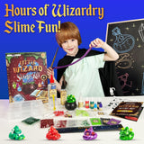 Original Stationery Wizard Kid Slime Kit for Ages 8-12 & Boys with Wand & Cauldron – DIY Potion and Slime Making Kit - Birthday Gift for Kids Original Stationery