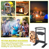 SHARPAI Kindling Splitter for Wood, Cast Iron Wood Splitter Hand Cutter Kindling Racker Manual Log Splitter Wedge for Campsite & Home SHARPAI