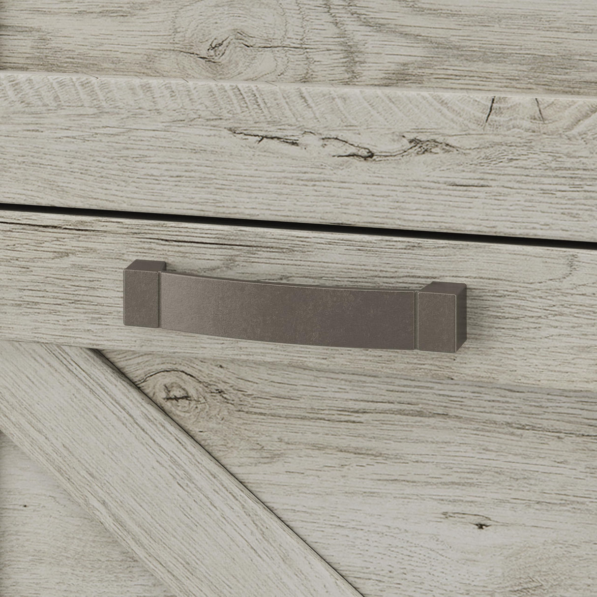 kathy ireland Home by Bush 2-Drawer Lateral File Cabinet, Letter/Legal, Cottage White, 29-Inch (CGF129CWH-03) Bush Business Furniture