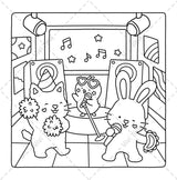 Girl’s Day: Self-Love Coloring Book for Adults & Teens Featuring Activities in Everyday Life (Fuzzy Friends Coloring) Independently Published