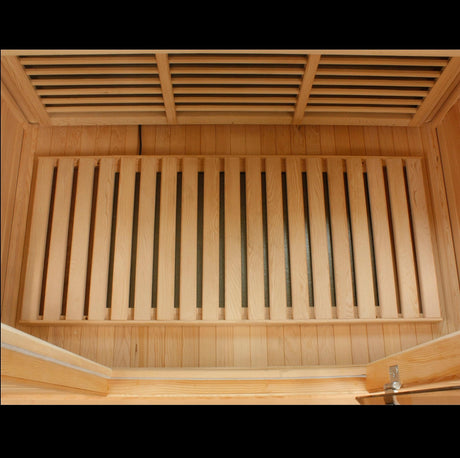 Maxxus Sauna "Bellevue Edition 3 Per Low EMF FAR Infrared Carbon Canadian Hemlock Sauna Maxxus Sauna