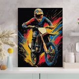 YOUSHIHA Vehicle Diamond Painting Kits for Adults,Motorcycle Diamond Painting Art Kit for Adult,DIY Full Drill Gem Art with Diamonds for Home Wall Decor Gifts 12x16 Inch YOUSHIHA