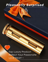 Vintage Cigarette Roller, Brass Cigarette Rolling Machine, Pure Copper Joint Roller Machine, Solid Brass Roller, Use with 70 mm Papers, Elegant and Luxurious Tobacco Roller for Men and Women ZHAOGOO