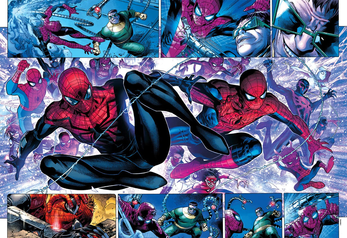 Buffalo Games - Marvel - The Clone Conspiracy - 1500 Piece Jigsaw Puzzle for Adults Challenging Puzzle Perfect for Game Nights - Finished Size is 38.50 x 26.50 Buffalo Games