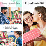 igoodom Paint by Numbers Kit for Adults – Christmas Gnome Adult Paint-by-Number on Canvas, DIY Acrylic Painting Set for Home Decor, 20x16in igoodom