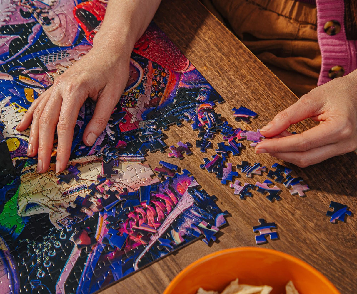 Sneakerheads 1000-Piece Jigsaw Puzzle | Fun Brain Teaser, Toys & Games | 28 x 20 Inches Toynk