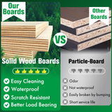 Gguileb L Shaped Reception Desk, Solid Wood Front Desk with Counter & Lockable Drawers, Retail Checkout Customer Service Counter for Home Office Lobby Store,(Wood,63in-Right) Gguileb