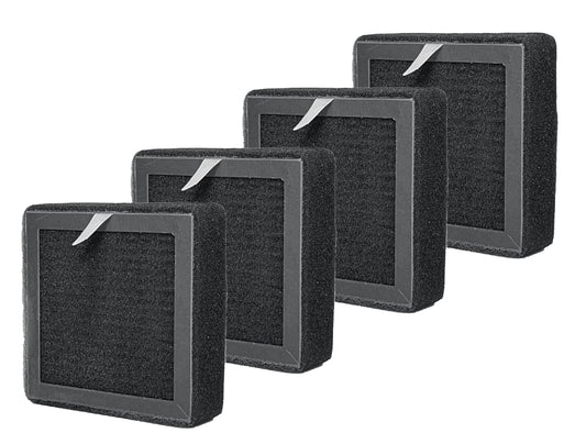 Nispira 3-in-1 True HEPA Carbon Filter Replacement Compatible with Osimo A2 Air Purifier, 4 Packs - WoodArtSupply