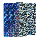 HzdaDeve Double Sided Build Plate 257.5x257.5MM Spring Steel Flexible Platform Print Bed Light Beam H1H Phantom Heated Board for Bambu Lab X1/X1C/X1E/P1P/P1S/A1 3D Printer (Alphabet+Number) HzdaDeve