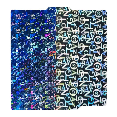 HzdaDeve Double Sided Build Plate 257.5x257.5MM Spring Steel Flexible Platform Print Bed Light Beam H1H Phantom Heated Board for Bambu Lab X1/X1C/X1E/P1P/P1S/A1 3D Printer (Alphabet+Number) HzdaDeve