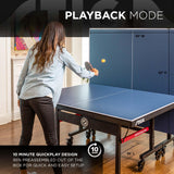 STIGA Advantage Series Ping Pong Tables - 13, 15, 19, and 25mm Tabletops - Quickplay 10 Minute Assembly - Playback Mode - Recreational to Tournament Level Stiga