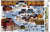 Buffalo Games - Charles Wysocki - Cider Brook Farms - 1000 Piece Jigsaw Puzzle for Adults -Challenging Puzzle Perfect for Game Nights - Finished Size is 26.75 x 19.75 Buffalo Games