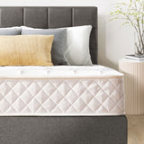 Best Price Mattress 8 Inch Tight-Top Pocket Spring-Mattress - Motion Isolation Individually Encased Pocket Springs, Comfort Foam-Top, CertiPUR-US Certified Foam, Queen, White Best Price Mattress