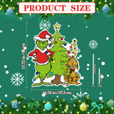 Christmas Yard Sign Decorations Xmas Yard Art Garden Christmas Holiday Decoration Christmas Tree Dog Yard Stakes Ornaments Outdoor Indoor Winter Party Fence Garden Yard Lawn Decor Kids Gift Denylo pro