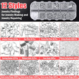 Thrilez Wire Wrapping For Jewelry Making, Repair and Beading Supplies Kit with Craft Ring Wire, Tools, Pliers and Jewelry Findings Thrilez