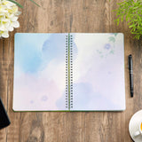 SIIXU Spiral Journals for Women, Hardcover Notebook, Colorful Blank, Large, 128 Pages, B5, 6.8”x9.8, Summer SIIXU