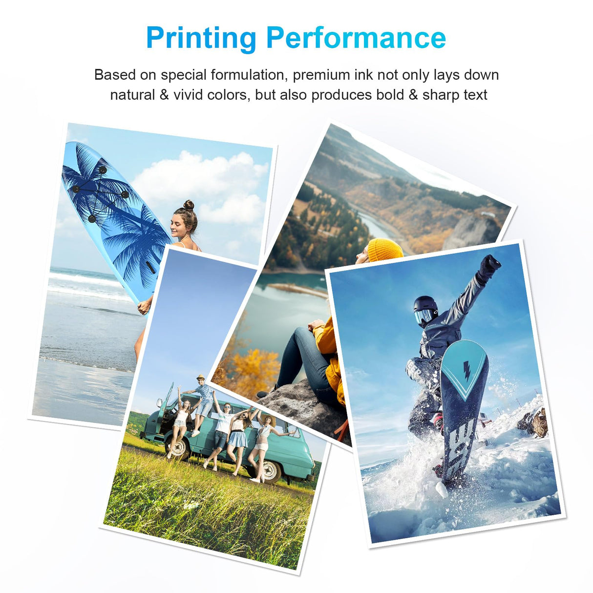 PANINK Remanufactured Ink Cartridges Replacement for HP Printer Ink 63 XL HP 63 Ink HP63 63XL Ink Cartridges Black Color Combo Pack for 3830 4650 5200 5255 4520 4512 1112 2132 3630 3632 Printer PANINK