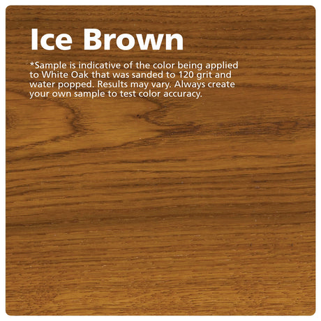Rubio Monocoat Wood Stain & Finish 65 ft² - Ice Brown | Oil Plus 2C | Quick-Dry, Eco-Friendly Linseed Wood Oil for Indoor Use, Includes Accelerator (Part B) | Protector | 130 ml Rubio Monocoat