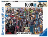Ravensburger Star Wars The Mandalorian Challenge 1000 Piece Jigsaw Puzzle for Adults - 16770 - Every Piece is Unique, Softclick Technology Means Pieces Fit Together Perfectly Ravensburger