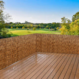 DearHouse Natural Reed Fencing, Eco-Friendly Reed Fence, 3.3 feet High x 13.3 feet Long, Reed Screen for Garden, Privacy DearHouse