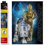 DIAMOND DOTZ Star Wars Droids Diamond Painting Kits for Adults - Diamond Art Kits a Relaxing Creative Craft Kit with Dotz Gems 20x16 DIAMOND DOTZ