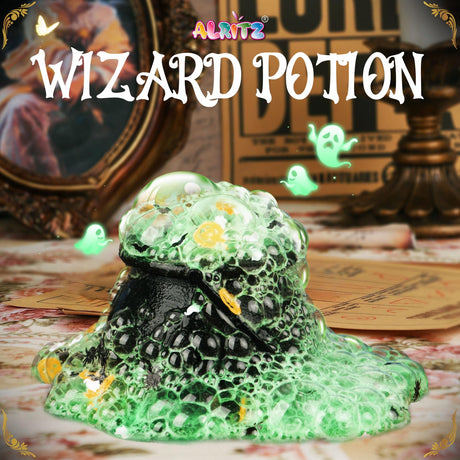 Alritz Science Potions Kit for Kids - 23 Magic Mix Potion Bottles, Witches Cauldron, Birthday Christmas Party Decorations Gifts Toys for Boys Girls 8 9 10 11+ Years Old Alritz