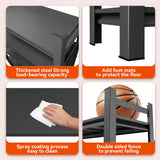 Notmise Garage Shelving Units and Storage, Heavy Duty Storage Shelves Adjustable Tall Shelf Steel Shelving for Industrial, Warehouse, Basement Notmise