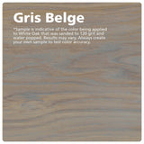 Rubio Monocoat Wood Stain & Finish 65 ft² - Gris Beige | Oil Plus 2C | Quick-Dry, Eco-Friendly Linseed Wood Oil for Indoor Use, Includes Accelerator (Part B) | Protector | 130 ml Rubio Monocoat