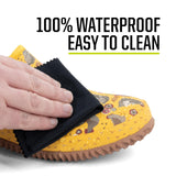 Western Chief Womens Waterproof Clog with Neoprene Lining and Rubber Outsole - Perfect for Garden and Outdoor Wear, Folk Chickens, 7 Western Chief