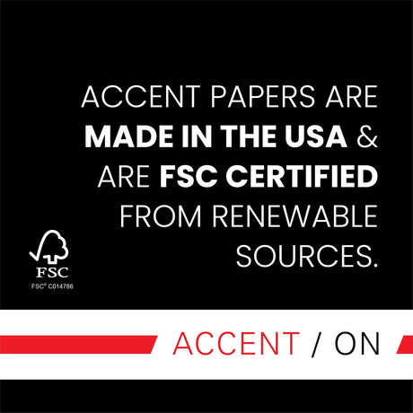 Accent Opaque White Printer Paper, 8.5” x 11” 28lb Bond/70lb Text Copy Paper – 500 Sheets (1 Ream) – Premium Computer Paper with Smooth Finish, 97 Bright, 104gsm – Multipurpose White Paper – 109363R Accent