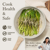 CAROTE 14 Pcs Pots and Pans Set Nonstick,Cookware Set Kitchen Cooking Set with Utensil and Pan Protectors CAROTE