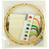 Dimensions 72-76319 Watering Can Counted Cross Stitch Kit for Beginners, 6" D, Multicolor, 5pcs Dimensions