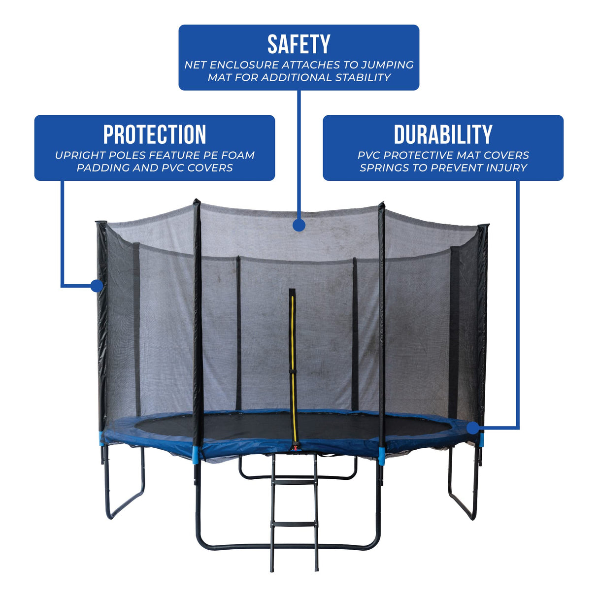 Hathaway XT 14-ft Round Blue Trampoline Hathaway