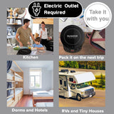 Nuwave Flex Precision Induction Cooktop, 10.25” Shatter-Proof Ceramic Glass, 6.5” Heating Coil, 45 Temps from 100°F to 500°F, 3 Wattage Settings 600, 900 & 1300 Watts, Black (Renewed) Nuwave