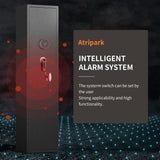 INTERGREAT 5-8 Gun Safe, Assembled Fingerprint Gun Safes for Rifles and Pistols, Quick Access Rifle Safe for Shotguns, Gun Locker with Fingerprint Keypad, Adjustable Shelf INTERGREAT