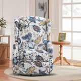 Consofa Swivel Rocker Recliner, Manual Rocker Recliner Chair for Adults, Glider Rocking Chair for Nursery with Padded Seat for Living Room, 360° Swivel Rocking Chair Small Recliners for Small Spaces Consofa