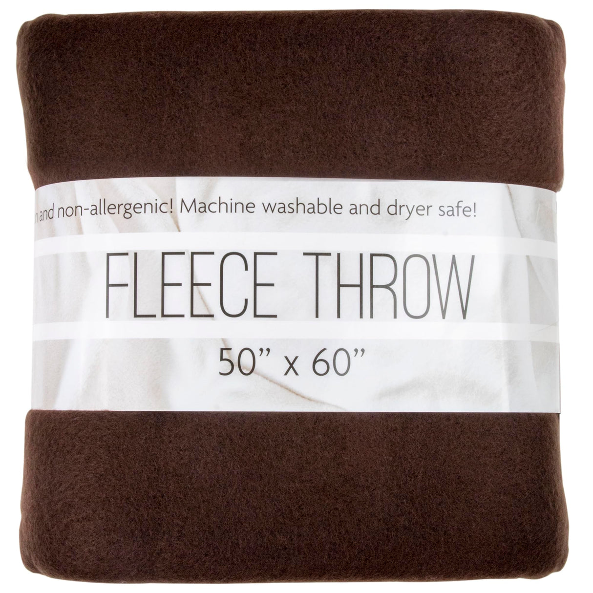 50x60 Throw Blankets, Ultra Soft Hypoallergenic Fleece Fall Throw Blanket for Livingroom, Couch, Chair, Bed, Brown Trail maker