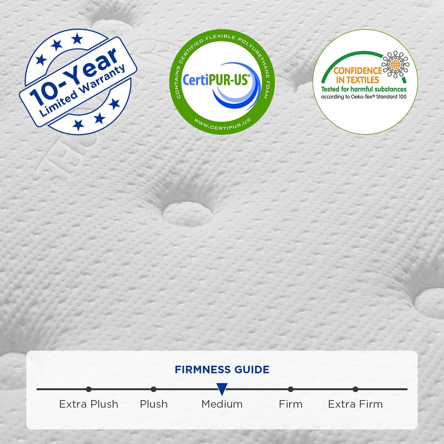 Mubulily Queen Mattress,10 Inch Hybrid Mattress in a Box with Gel Memory Foam Mattress,Individually Wrapped Pocket Coils Innerspring Mattress,Pressure Relief,Back Pain Relief,CertiPUR-US.