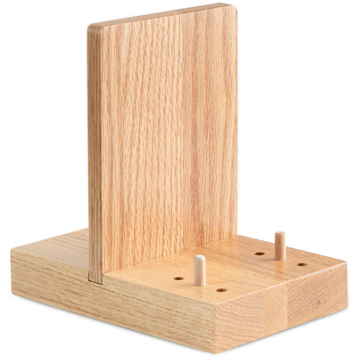 Plate Stand for Display - Adjustable 6x4 Inches Wooden Easel Stand, Picture Frame Holder, Decorative Tabletop Display Stand for Plates, Books, Photos, Posters & Menus by Demigo