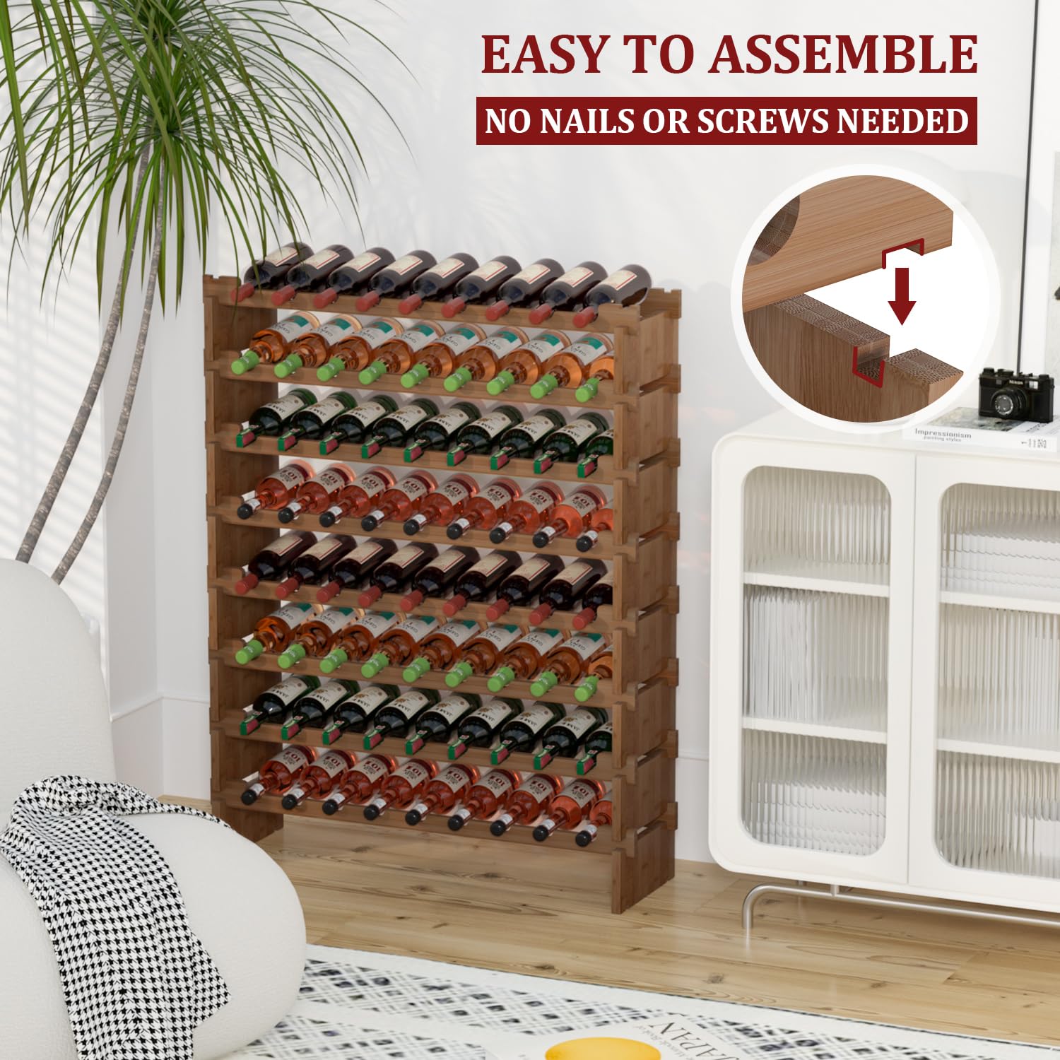 Domax Wine Rack - Thumbnail 5