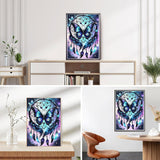 DPHERO Butterfly Diamond Painting Kits for Beginners Adults,5D DIY Dreamcatcher Diamond Art Kits,Round Full Drill Feather Diamond Painting Art,DIY Painting by Numbers Diamond Art Painting 12x16 inch DPHERO