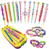 Suu66 Friendship Bracelet Making Kit for Girls 8-12 | String Bracelets Maker Craft Kit, DIY Art Gift for Kids Age 8, 9, 10, 11, 12 Years (Yellow) Suu66