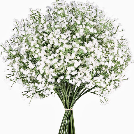 LYLYFAN Babys Breath Artificial Flowers,6 Pcs Gypsophila Real Touch Flowers for Wedding Party Home Garden Decoration LYLYFAN