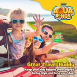 YoYa Toys Handheld Games - Miniature Aqua Arcade Set with Fish Ring Toss & Basketball, Handheld Toys for Kids & Adults, Retro Pastime Games, Water Ring Toss in Gift Box YoYa Toys