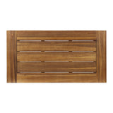 Christopher Knight Home Carlisle Outdoor Acacia Wood Coffee Table, Sandblast/Rustic Metal Christopher Knight Home